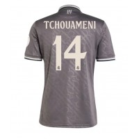 Camisa de time de futebol Real Madrid Aurelien Tchouameni #14 Replicas 3º Equipamento 2024-25 Manga Curta